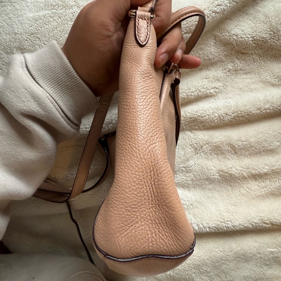 Coach Women's Beige Leather Handbag - Picture 6 of 7